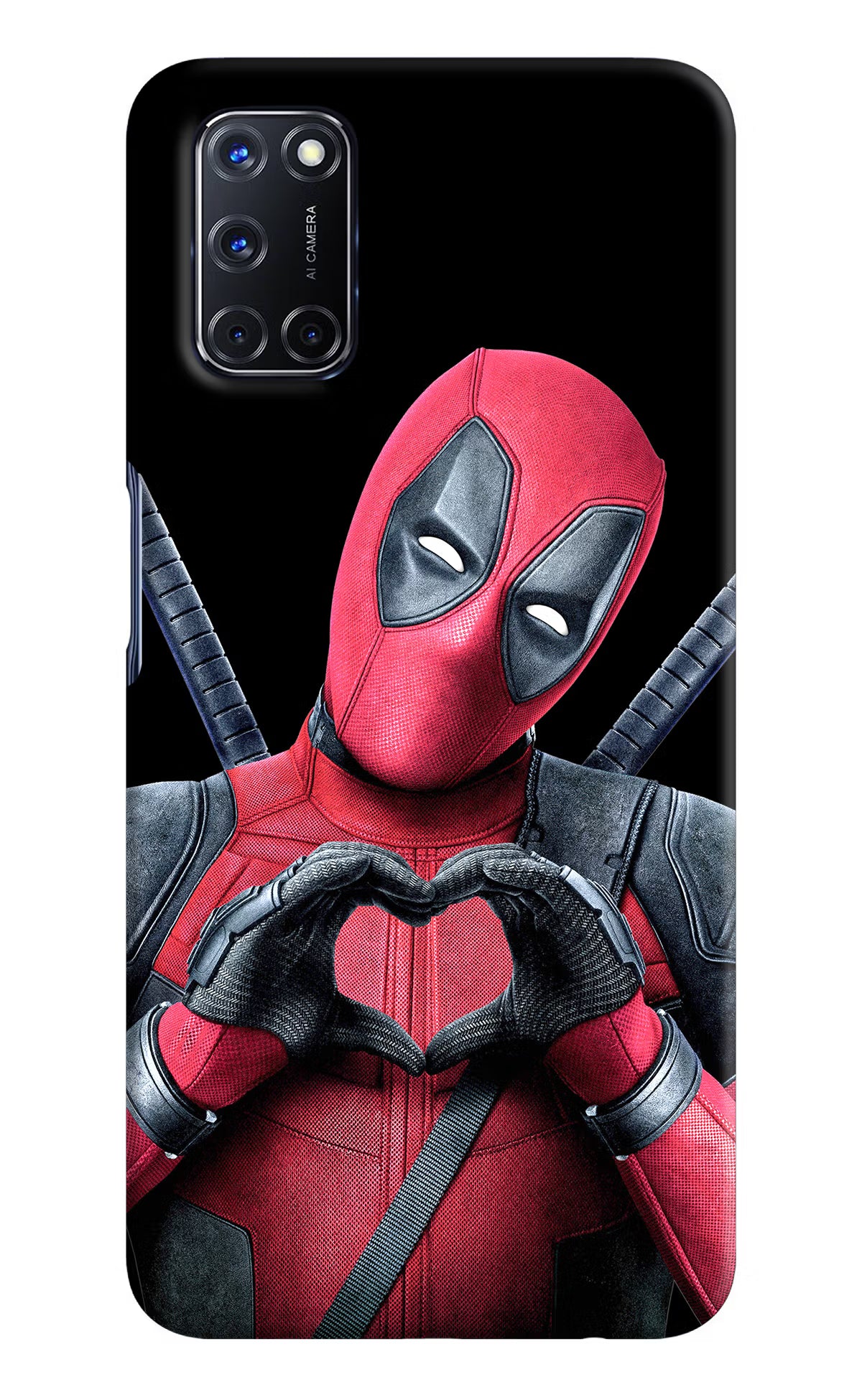 Deadpool Oppo A52 Hard Case Back Cover by Casekaro
