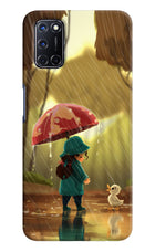 Rainy Day Oppo A52 Hard Case Back Cover by Casekaro