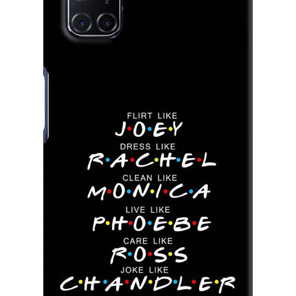 FRIENDS Character Oppo A52 Hard Case Back Cover by Casekaro