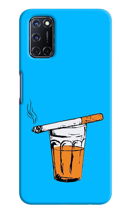 Chai Sutta Oppo A52 Hard Case Back Cover by Casekaro