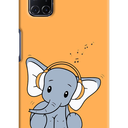High On Music Oppo A52 Hard Case Back Cover by Casekaro