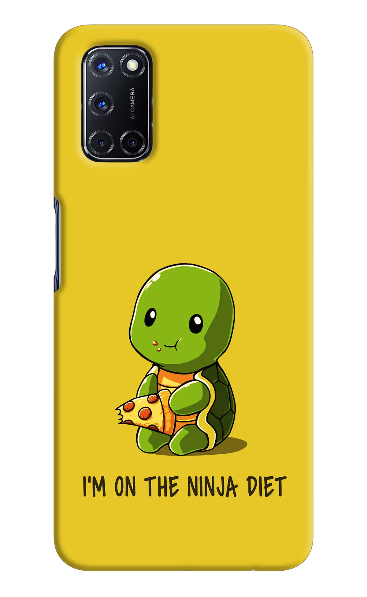 I'm on Ninja Diet Oppo A52 Hard Case Back Cover by Casekaro