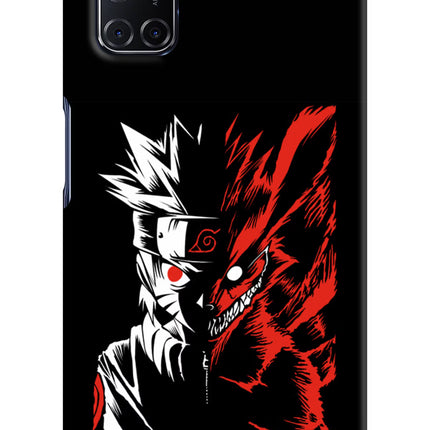 Naruto Two Face Oppo A52 Hard Case Back Cover by Casekaro