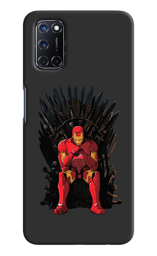 Ironman Throne Oppo A52 Hard Case Back Cover by Casekaro