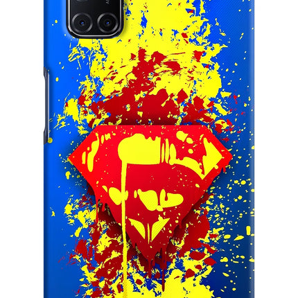 Superman logo Oppo A52 Hard Case Back Cover by Casekaro