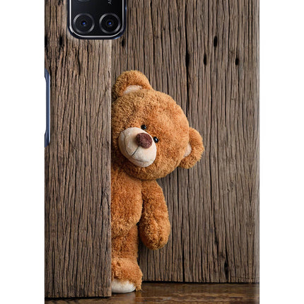 Teddy Wooden Oppo A52 Hard Case Back Cover by Casekaro