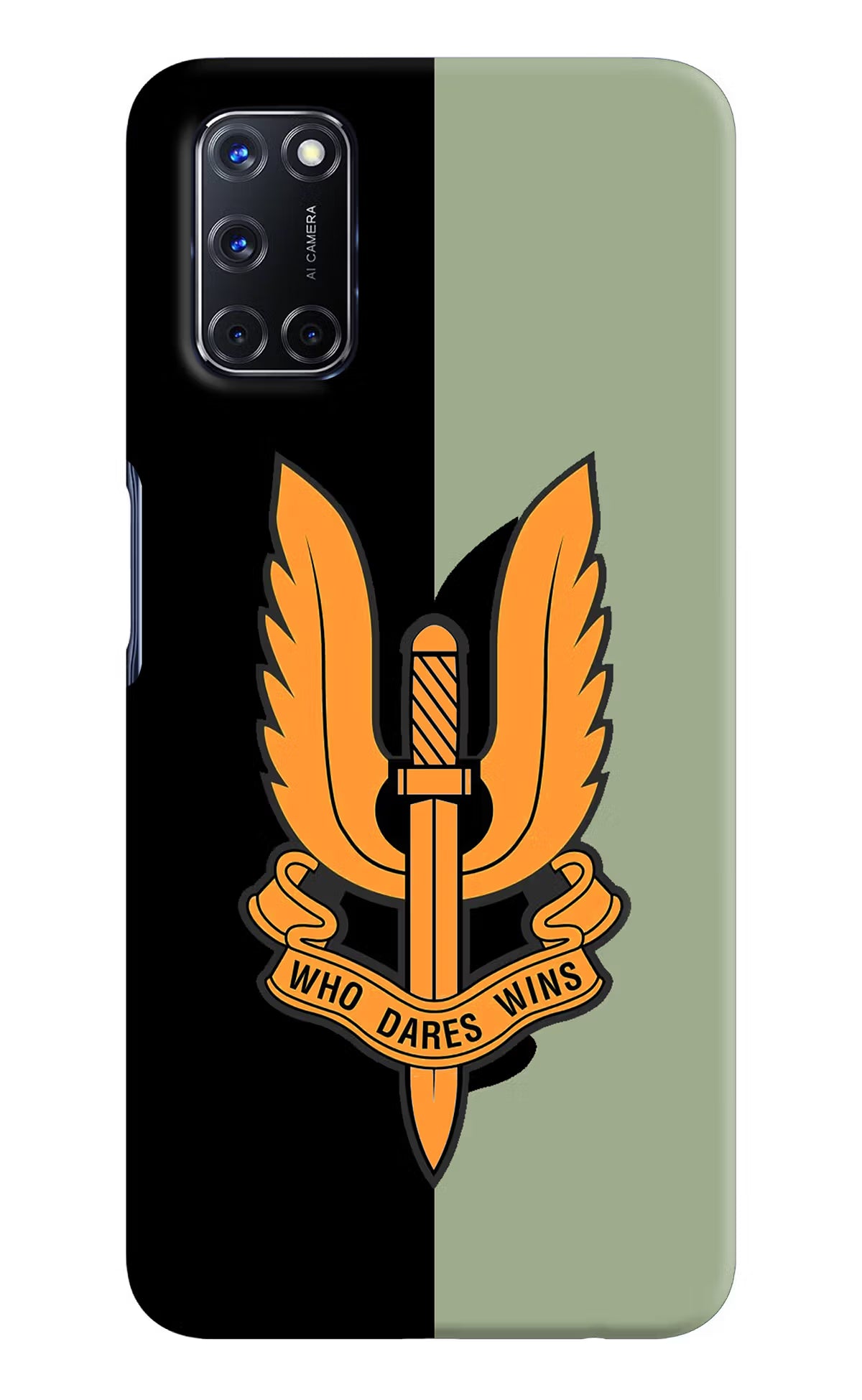 Balidan Logo Oppo A52 Hard Case Back Cover by Casekaro