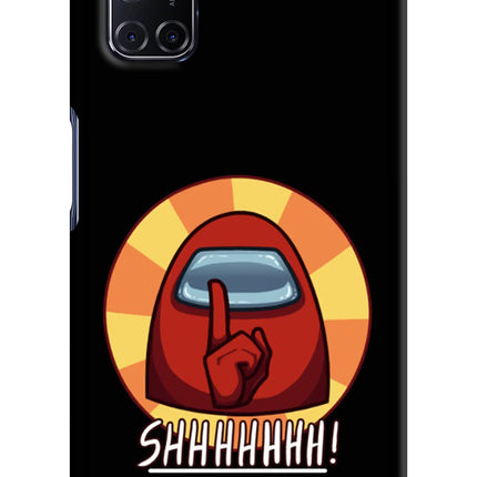 Among Us Shhh! Oppo A52 Hard Case Back Cover by Casekaro