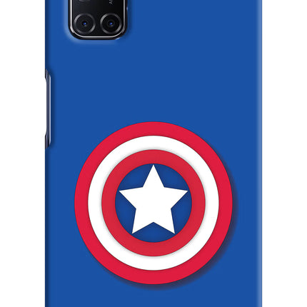 Shield Oppo A52 Hard Case Back Cover by Casekaro