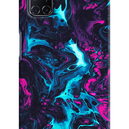 Abstract Oppo A52 Hard Case Back Cover by Casekaro