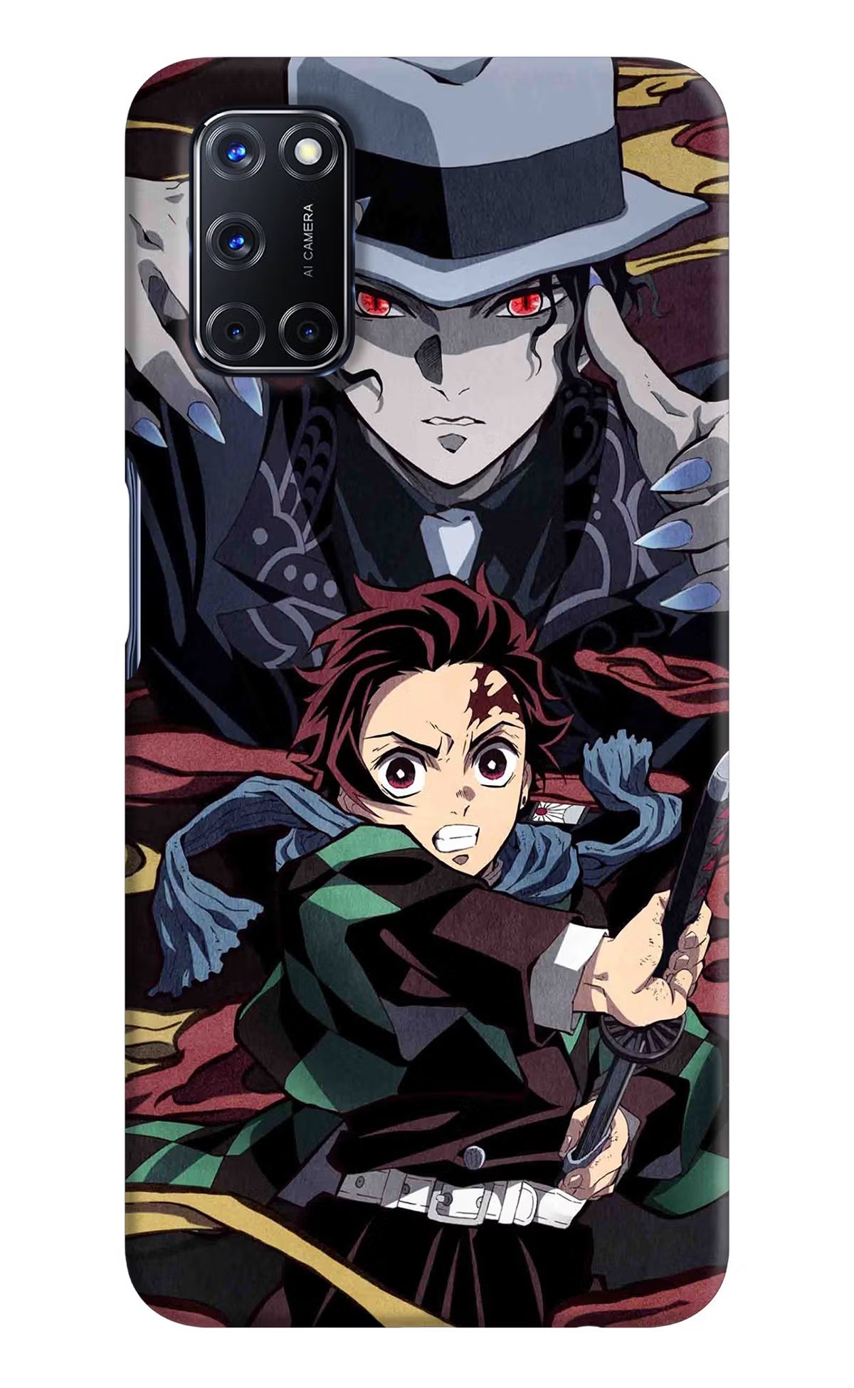 Demon Slayer Oppo A52 Hard Case Back Cover by Casekaro