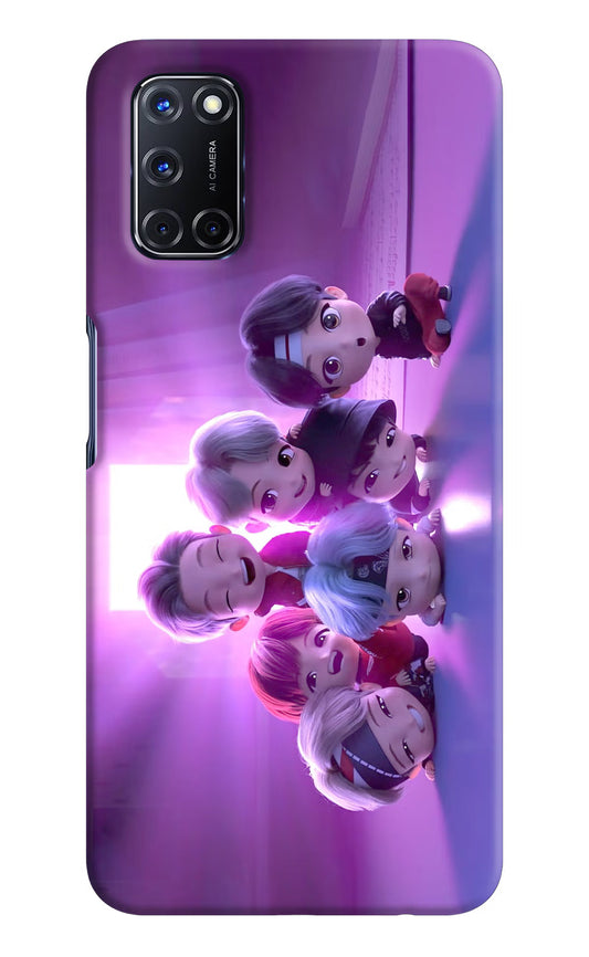 BTS Chibi Oppo A52 Hard Case Back Cover by Casekaro