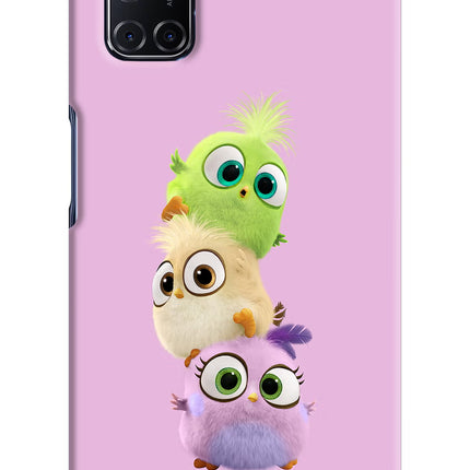 Cute Little Birds Oppo A52 Hard Case Back Cover by Casekaro
