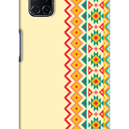 Ethnic Seamless Oppo A52 Hard Case Back Cover by Casekaro