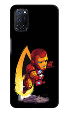 IronMan Oppo A52 Hard Case Back Cover by Casekaro