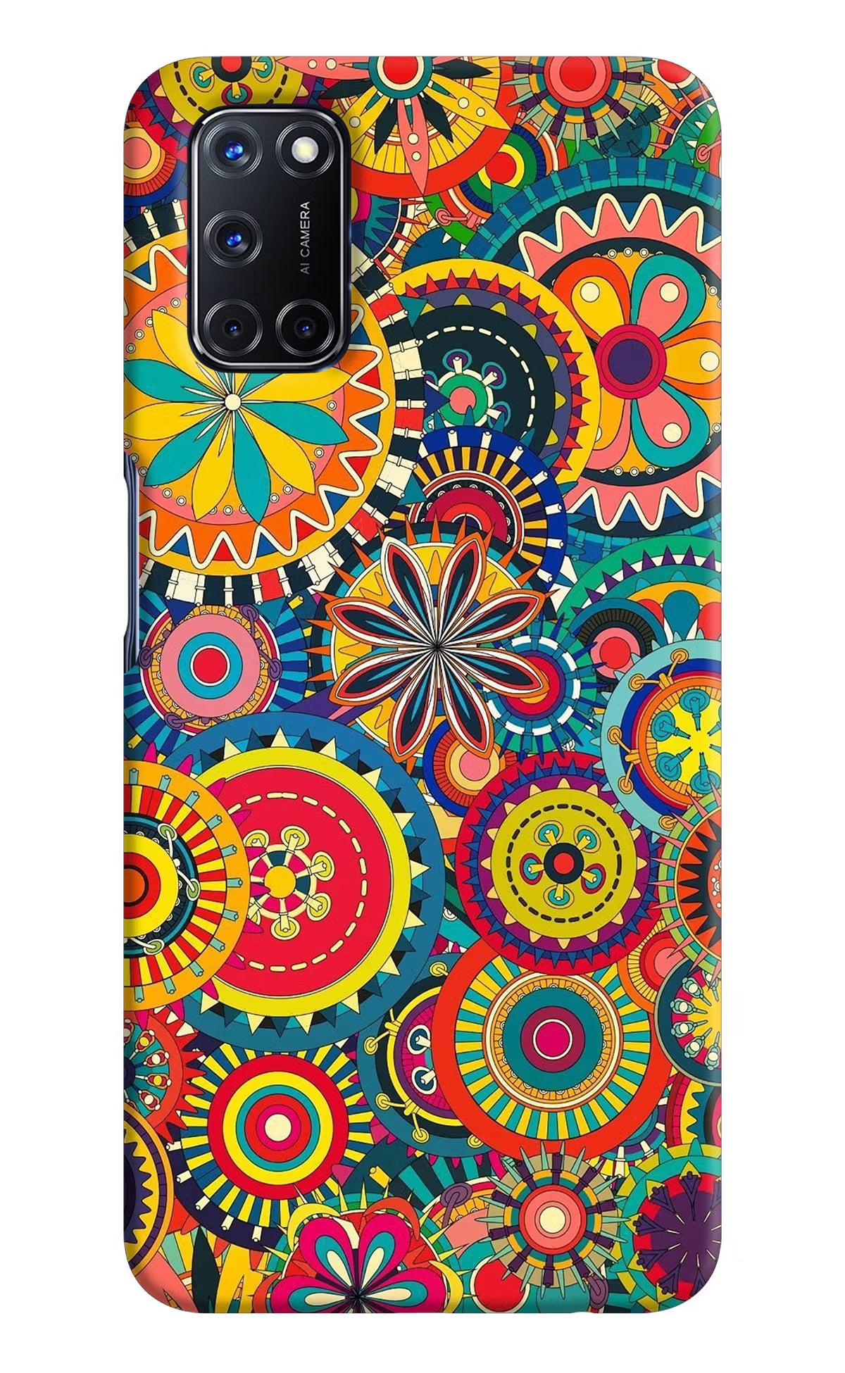 Gol Gol Art Oppo A52 Hard Case Back Cover by Casekaro