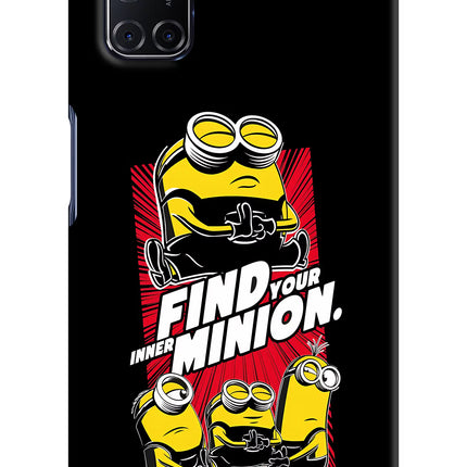 Find your inner Minion Oppo A52 Hard Case Back Cover by Casekaro