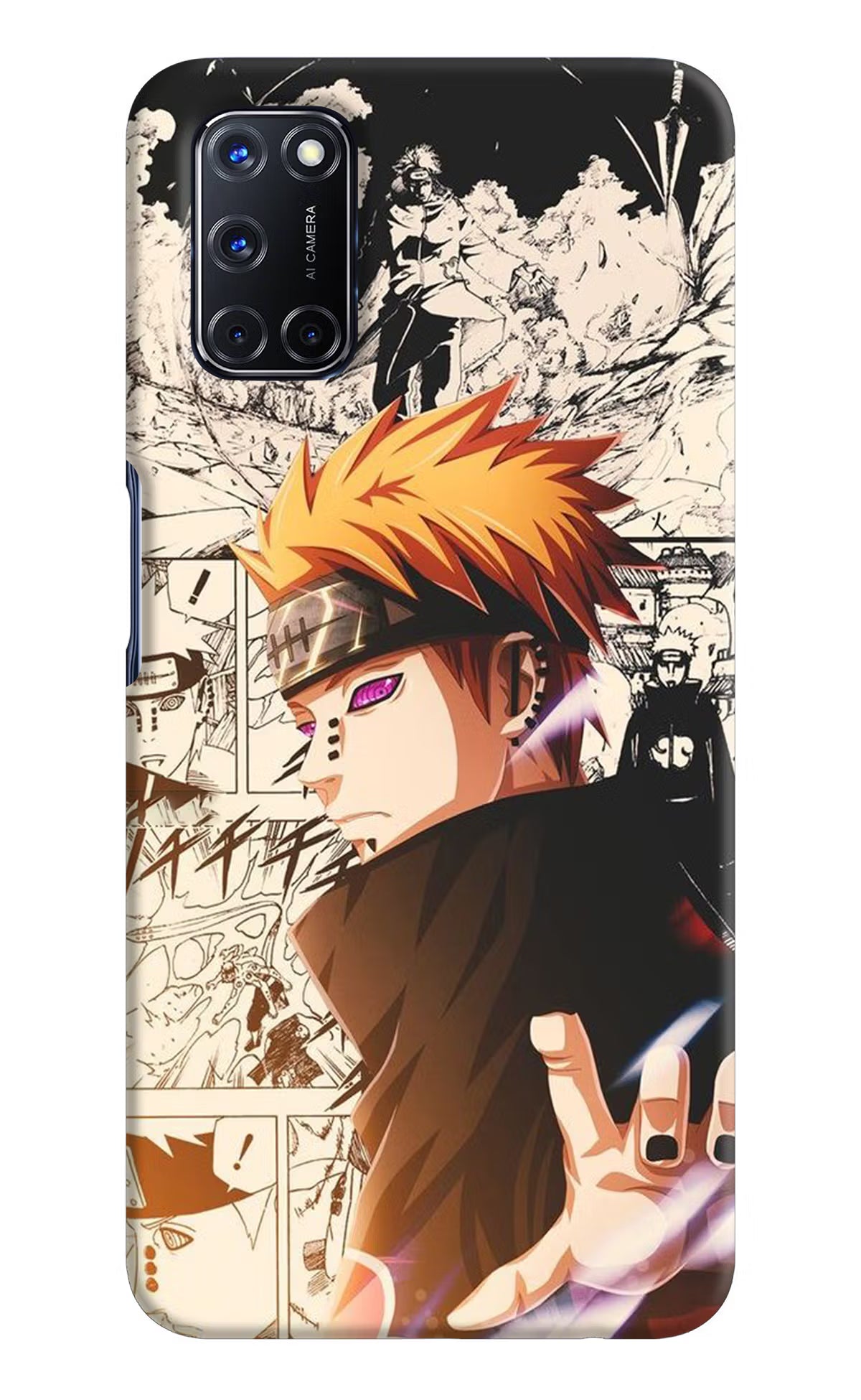 Pain Anime Oppo A52 Hard Case Back Cover by Casekaro