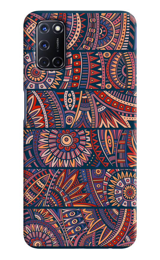 African Culture Design Oppo A52 Hard Case Back Cover by Casekaro