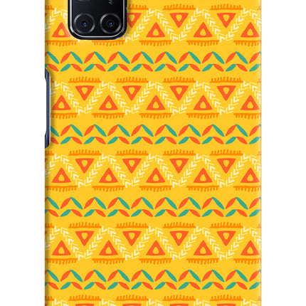 Tribal Pattern Oppo A52 Hard Case Back Cover by Casekaro