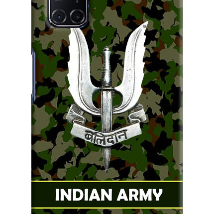 Balidan Indian Logo Oppo A52 Hard Case Back Cover by Casekaro