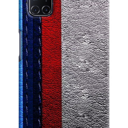 BMW Stripes Oppo A52 Hard Case Back Cover by Casekaro