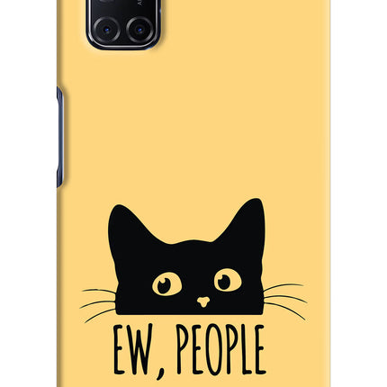 Ew People Catitude Oppo A52 Hard Case Back Cover by Casekaro
