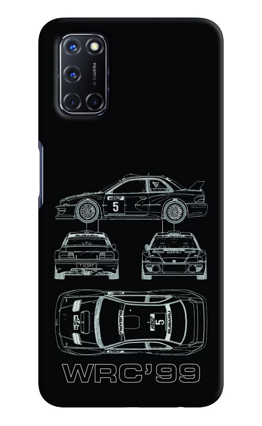 WRC'99 Oppo A52 Hard Case Back Cover by Casekaro