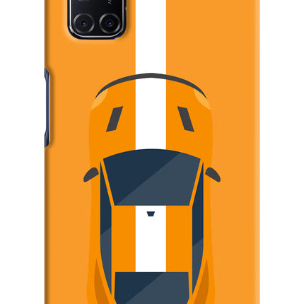 Highway Pursuit Oppo A52 Hard Case Back Cover by Casekaro