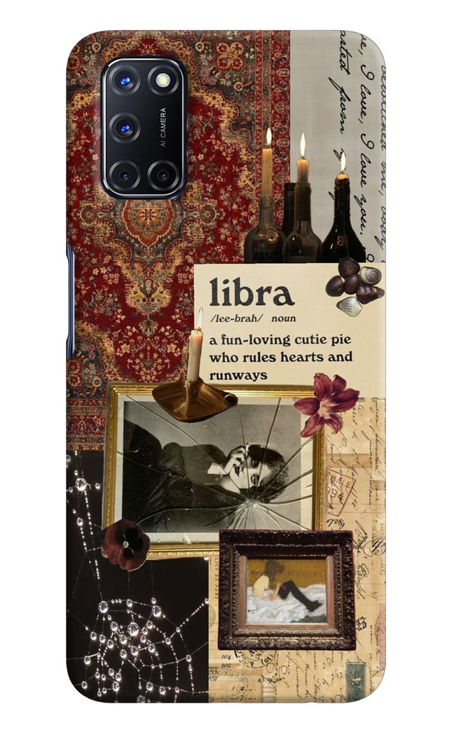 Libra Zodiac Oppo A52 Hard Case Back Cover by Casekaro
