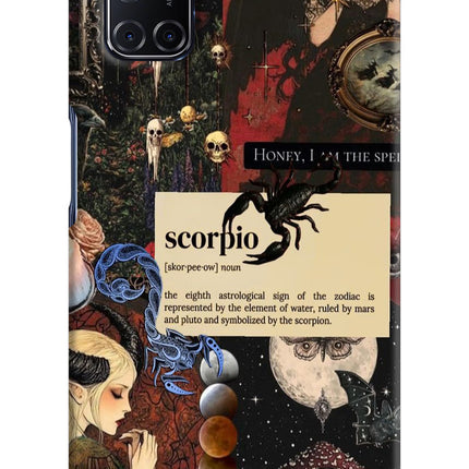 Scorpio Zodiac Oppo A52 Hard Case Back Cover by Casekaro