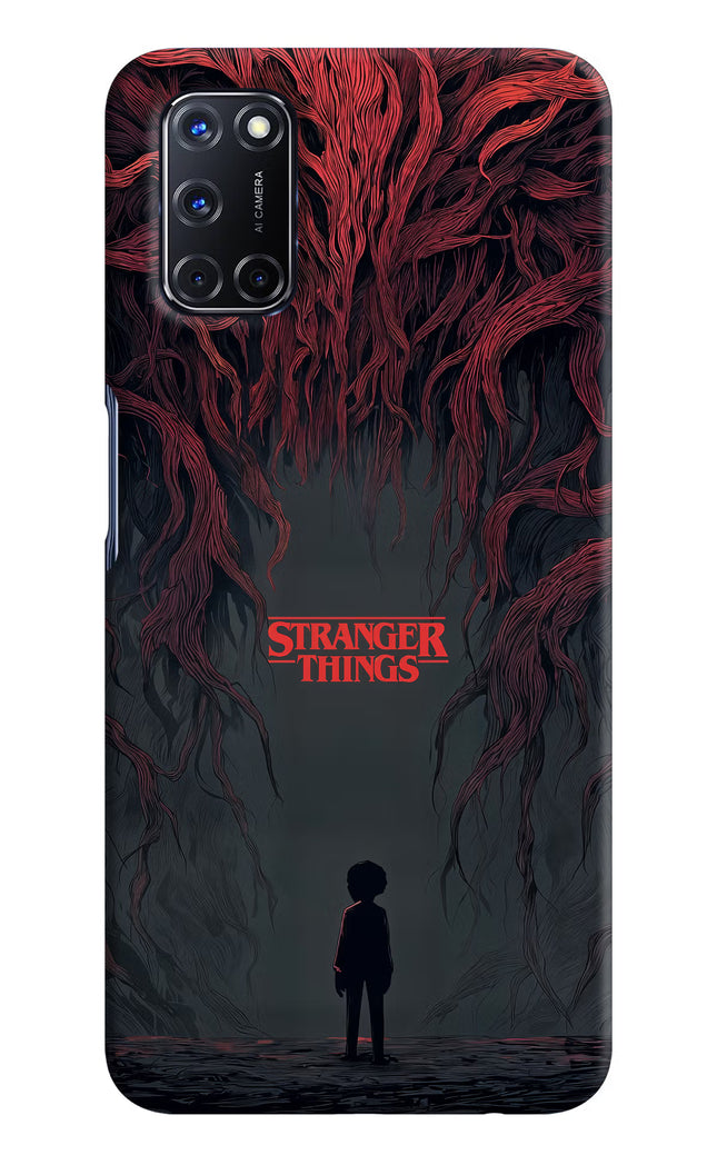 Ordinary Things Dark Side Oppo A52 Hard Case Back Cover by Casekaro