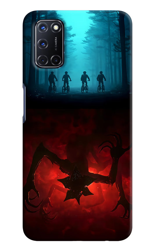 Ordinary Things Downside Up Oppo A52 Hard Case Back Cover by Casekaro