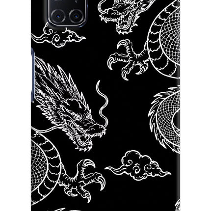 Twin Dragons Oppo A52 Hard Case Back Cover by Casekaro