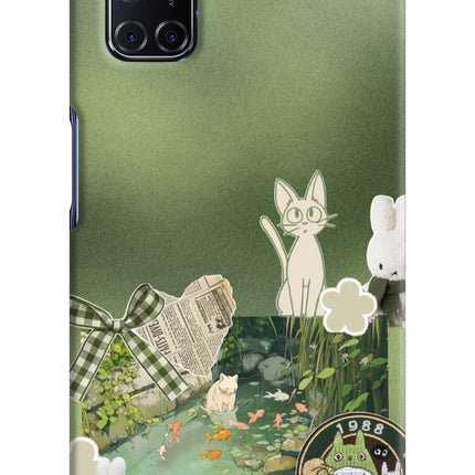 Aesthetic anime Oppo A52 Hard Case Back Cover by Casekaro