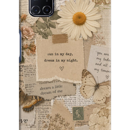 Vintage case Oppo A52 Hard Case Back Cover by Casekaro