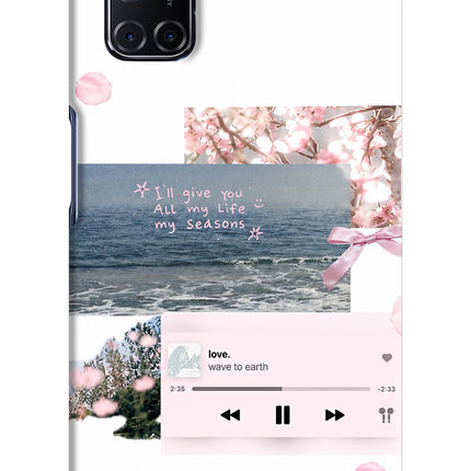 Wave to earth Oppo A52 Hard Case Back Cover by Casekaro