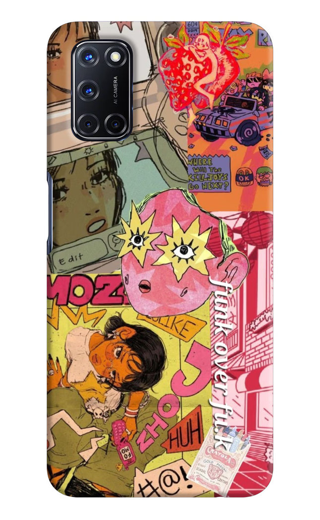Funkover Oppo A52 Hard Case Back Cover by Casekaro