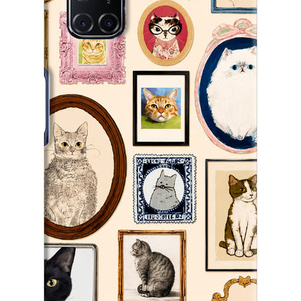 Mirror Cats Oppo A52 Hard Case Back Cover by Casekaro