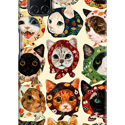 Cool Cat Oppo A52 Hard Case Back Cover by Casekaro