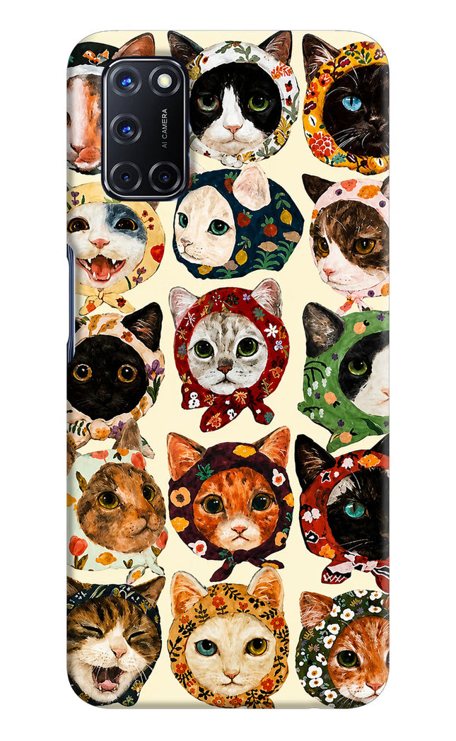 Cool Cat Oppo A52 Hard Case Back Cover by Casekaro