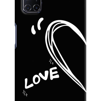 Love Line Oppo A52 Hard Case Back Cover by Casekaro