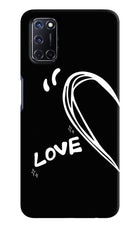Love Line Oppo A52 Hard Case Back Cover by Casekaro