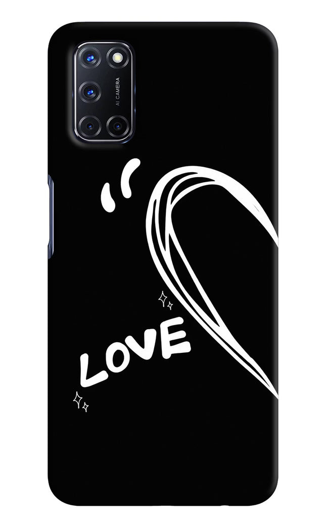 Love Line Oppo A52 Hard Case Back Cover by Casekaro