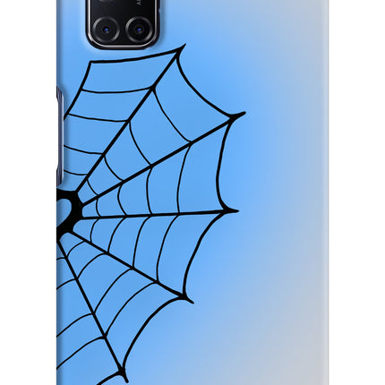Blue Web Oppo A52 Hard Case Back Cover by Casekaro