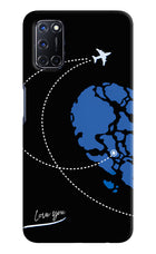Love Orbit Oppo A52 Hard Case Back Cover by Casekaro