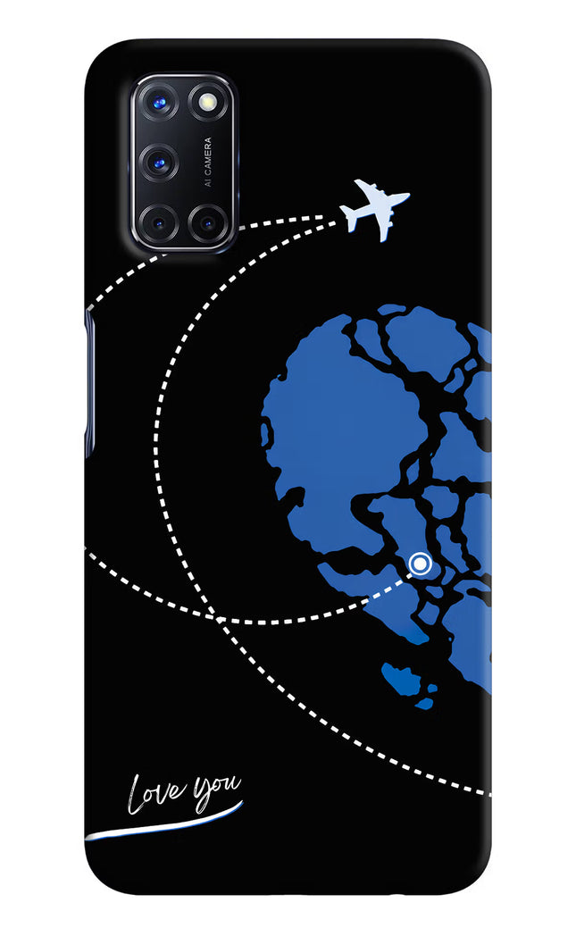 Love Orbit Oppo A52 Hard Case Back Cover by Casekaro