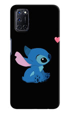Stitch Crush Oppo A52 Hard Case Back Cover by Casekaro