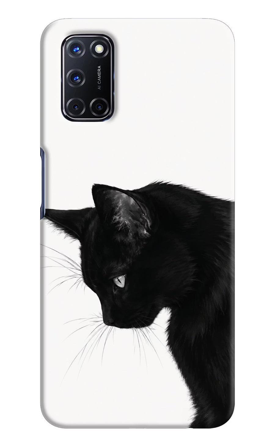 Shadow Gaze Oppo A52 Back Cover, Hard case