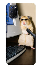 Hacker Hamster Oppo A52 Hard Case Back Cover by Casekaro